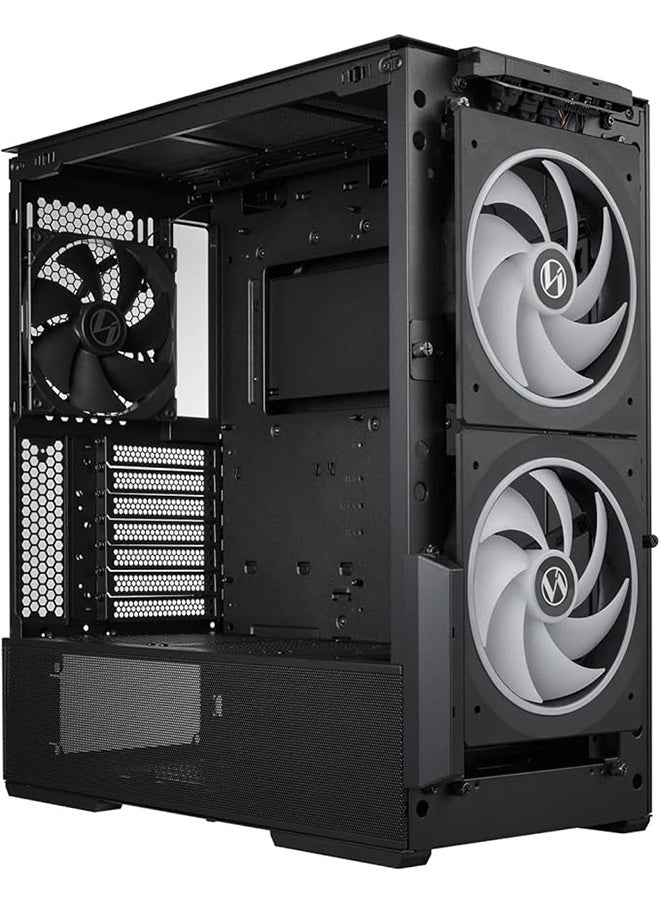 Lancool 216 RGB Chassis Optimized for Air and AIO Cooling Computer Case | Black