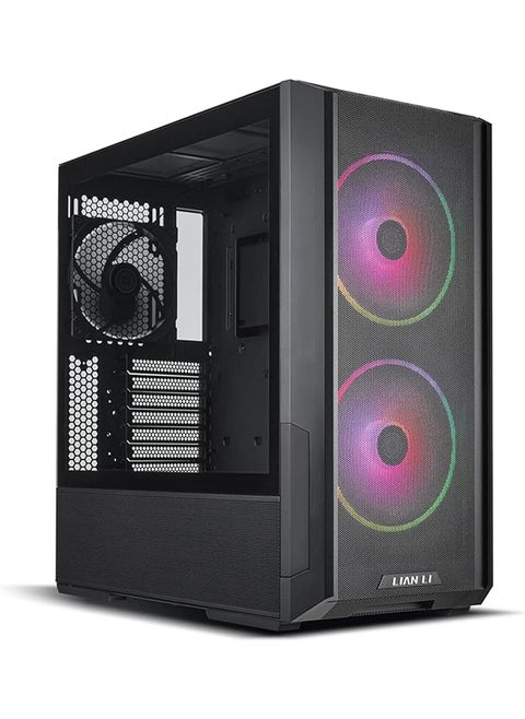 Lancool 216 RGB Chassis Optimized for Air and AIO Cooling Computer Case | Black