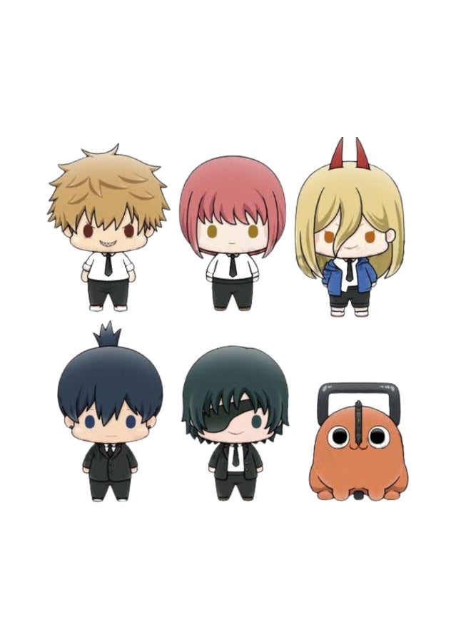 MegaHouse Chainsaw Man Chokorin Mascot Mini Collectible Figures by Megahouse (1 Random) 