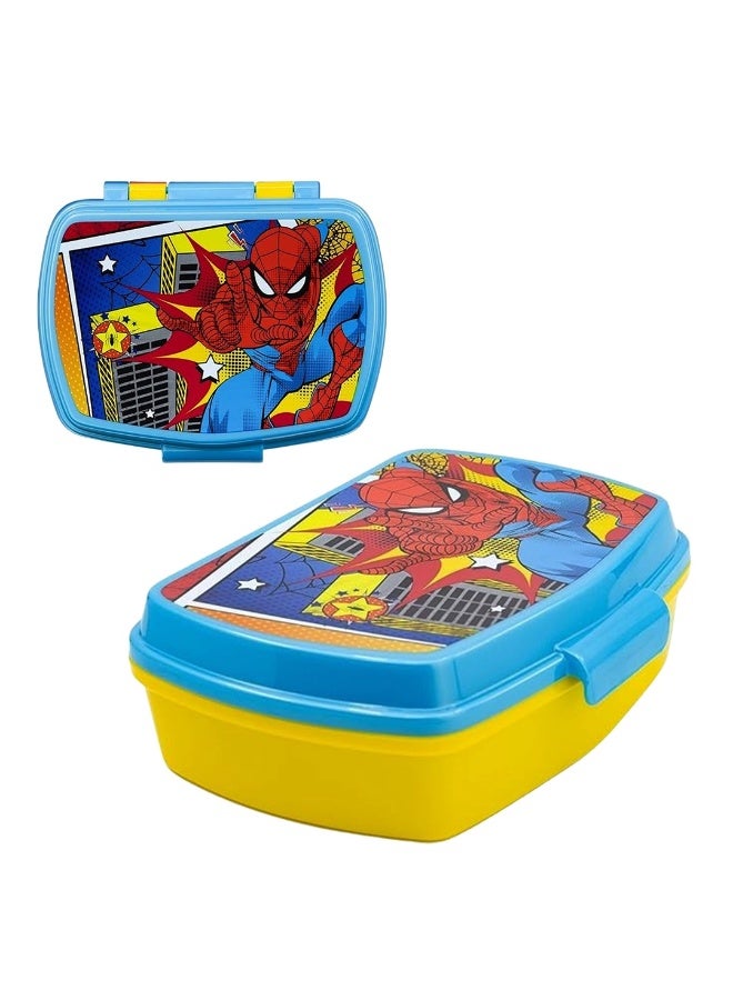 Stor Super Mario Funny Lunch Box for Kids – 30oz BPA-Free Reusable Lunch Container with Secure Snap Lid, Lightweight Durable Food Storage Box for School, Travel, Picnics & Everyday Meals - Image 1