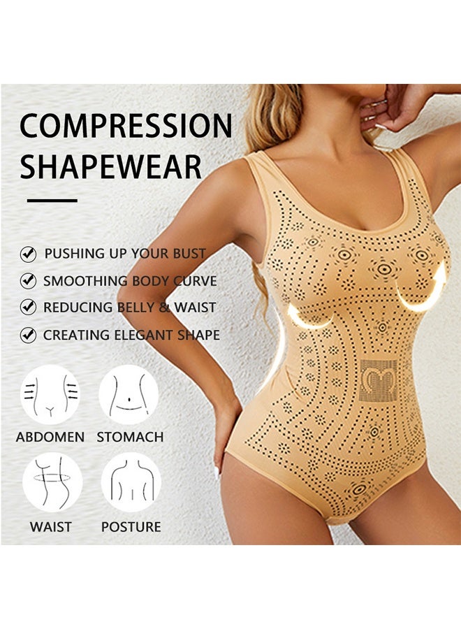 Women's Bodysuits for Women Tummy Control, Shapewear Body Suit with High Compression, Seamless & Slimming - Image 2