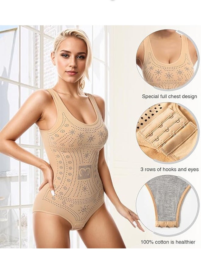 Women's Bodysuits for Women Tummy Control, Shapewear Body Suit with High Compression, Seamless & Slimming - Image 4