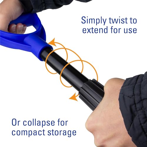 SubZero 17211 Auto Emergency Snow Shovel with Extendable Handle (Colors may vary) - Image 3