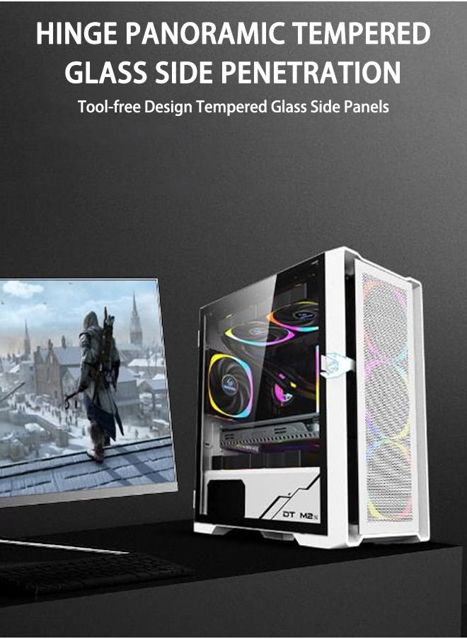 Generic - Tempered Glass Computer Case RGB Lights - Image 1