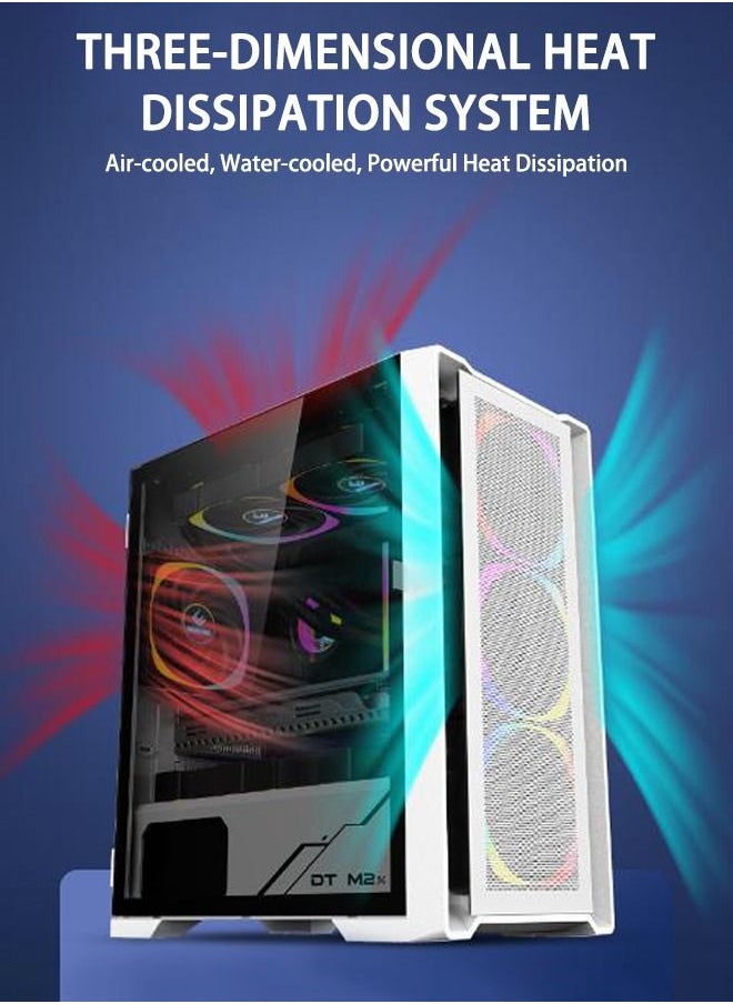 Generic - Tempered Glass Computer Case RGB Lights - Image 1