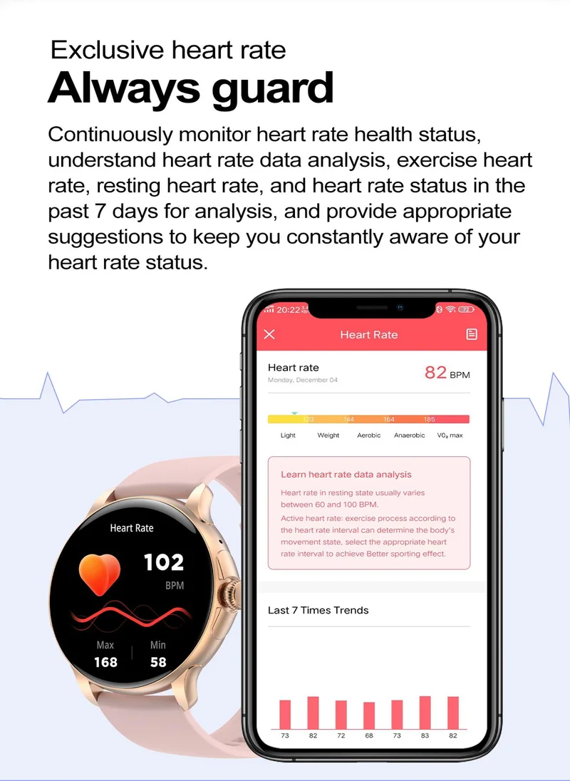 Seventy Five Smart Watch With Fitness And Bluetooth Call Features