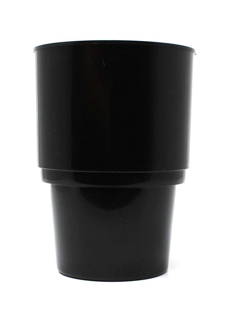 JSP Manufacturing Jumbo Drink Cup Holder Insert Compatible with Yeti Ozark Tumblers Black Universal Plastic Cup Holder for car 32oz / Oversized/Top Heavy Drink Containers Cups Tumblers - Image 1