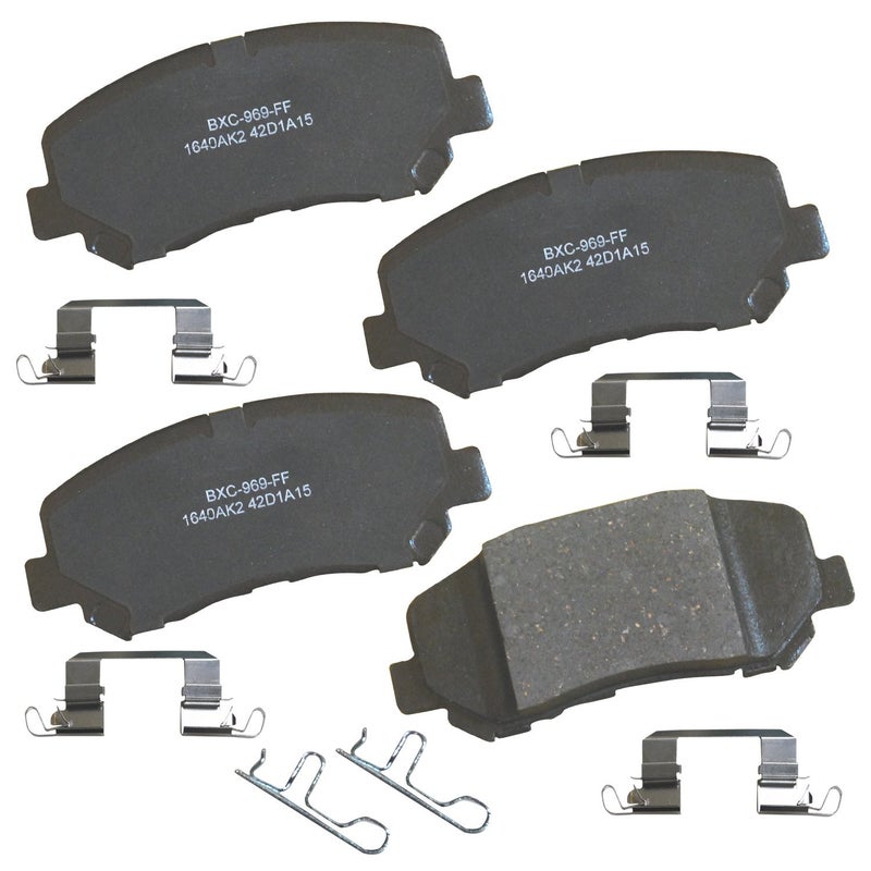 Bendix Premium SBC1640AK2 Ceramic Front Brake Pads for Chrysler 200 2017-2015, Jeep Cherokee 2019 - Image 4