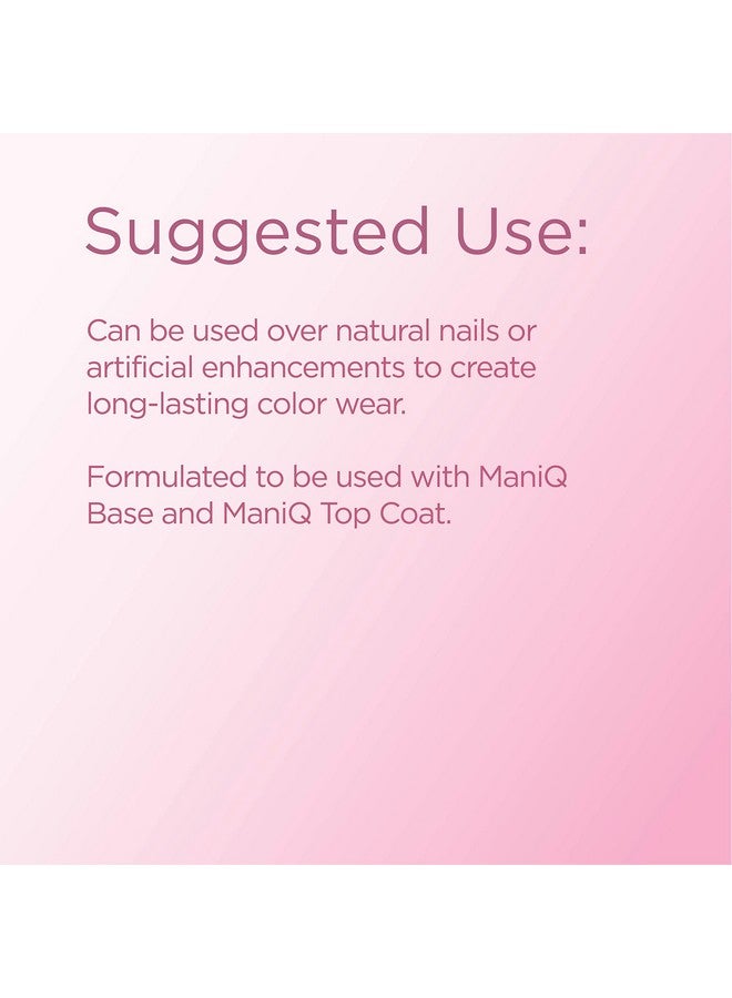 Young Nails Maniq Gel Polish Color Gel Nail Polish For Natural Or Artificial Nails Cure With Led Or Uv Light Soak Off Gel Polish 0.34 Fl Oz. - Image 4
