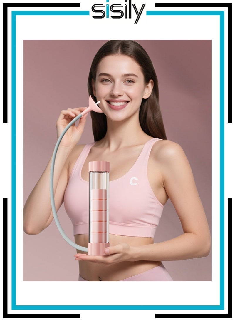 Sisily Adjustable Breathing Trainer for Lungs & Breathing Trainer Lung Capacity Exerciser – Home Lung Function Rehabilitation Device for Adults & Kids, 3-Ball Incentive Spirometer for Cardio & Endurance Training - Image 1