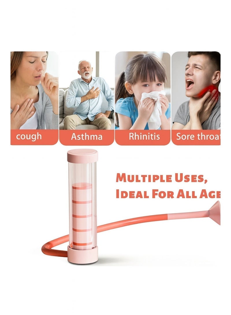 Sisily Adjustable Breathing Trainer for Lungs & Breathing Trainer Lung Capacity Exerciser – Home Lung Function Rehabilitation Device for Adults & Kids, 3-Ball Incentive Spirometer for Cardio & Endurance Training - Image 5