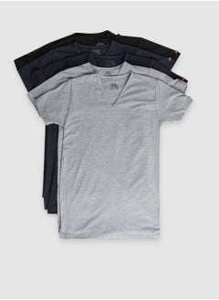 set of 6 Undershirt V nick