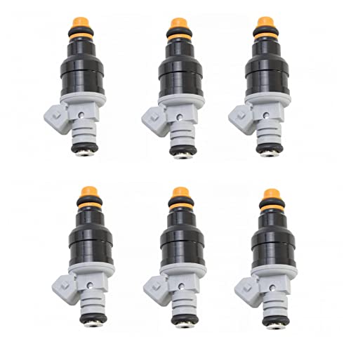 TRQ Engine Fuel Injector 6 Piece Kit for Ford Lincoln Mazda Mercury New - Image 2