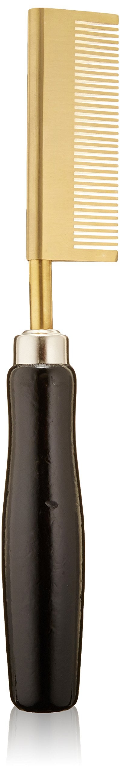 Gold N Hot Professional Pressing Comb Stove Iron, Gold, 1 Count (GH2343)