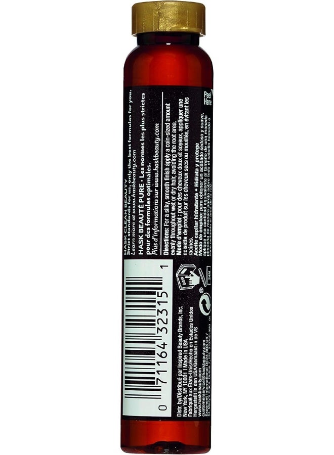 Hask Moisturizing Hair Oil Hydrates & Protects Treatment - Image 4