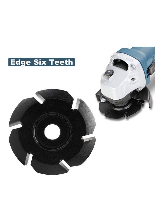 NIBEMINENT Six Tooth Woodworking Carving Disc Silver - Image 2