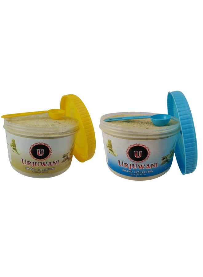 URJUWANI Pure Multani Mitti Fuller's Earth Powder Skin Face & Hair 400g + 400g (Pack of 2) - Image 3
