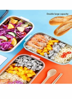Y&D Stainless Steel Bento Box Lunch Container for Kids and Adults Steamer with Dividers Leakproof Food Heater Meal Snack Packing Warmer in Office Family Rice Cooker  - Image 4