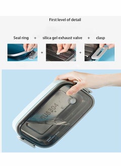 Y&D Stainless Steel Bento Box Lunch Container for Kids and Adults Steamer with Dividers Leakproof Food Heater Meal Snack Packing Warmer in Office Family Rice Cooker  - Image 5