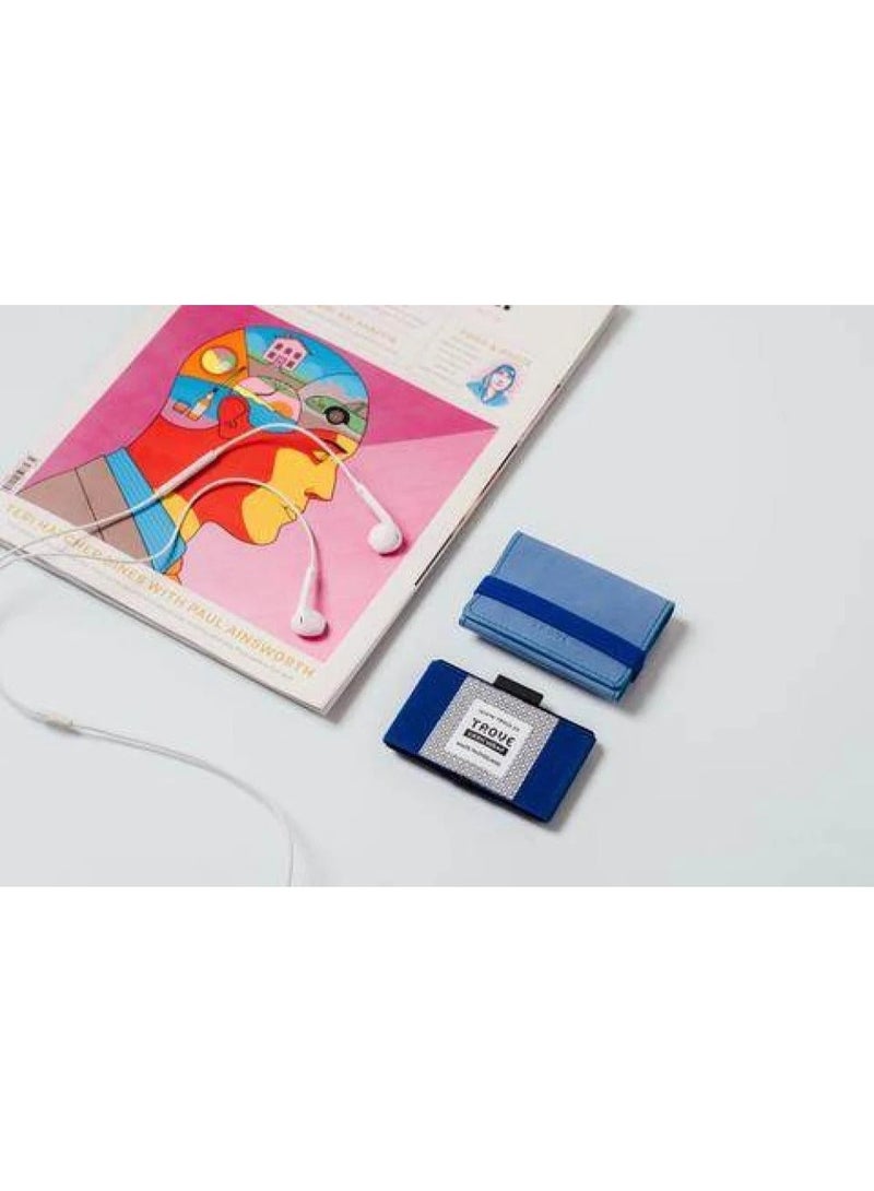 Trove Cash Wrap Card Wallet in Blue from Trove - Image 5