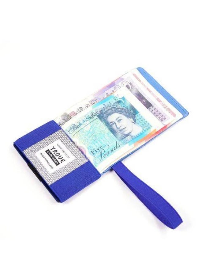 Trove Cash Wrap Card Wallet in Blue from Trove - Image 3