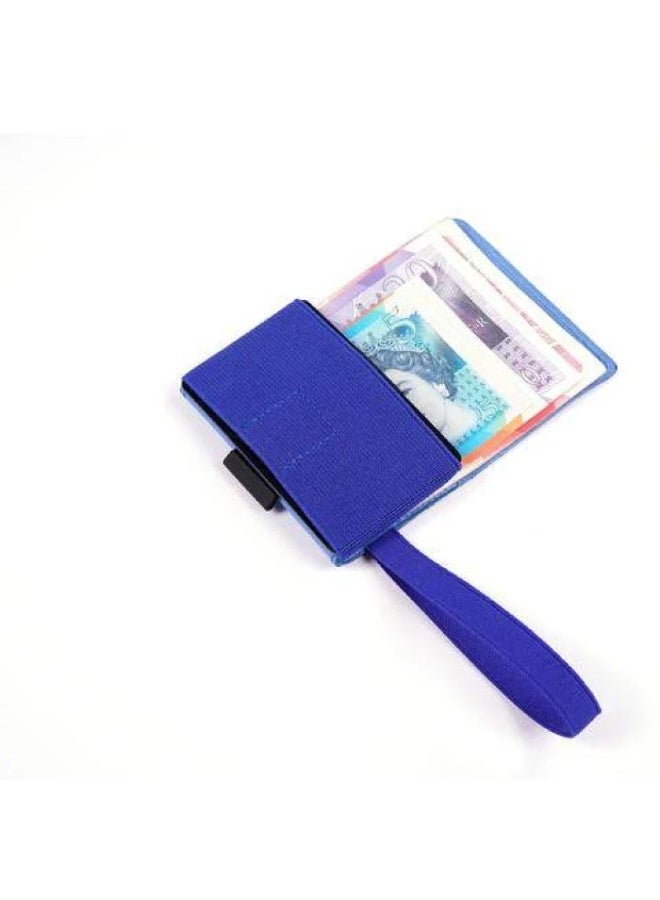Trove Cash Wrap Card Wallet in Blue from Trove - Image 2