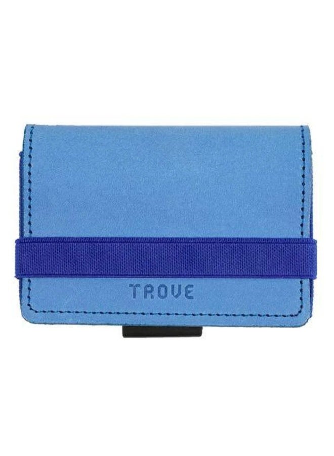 Trove Cash Wrap Card Wallet in Blue from Trove - Image 1