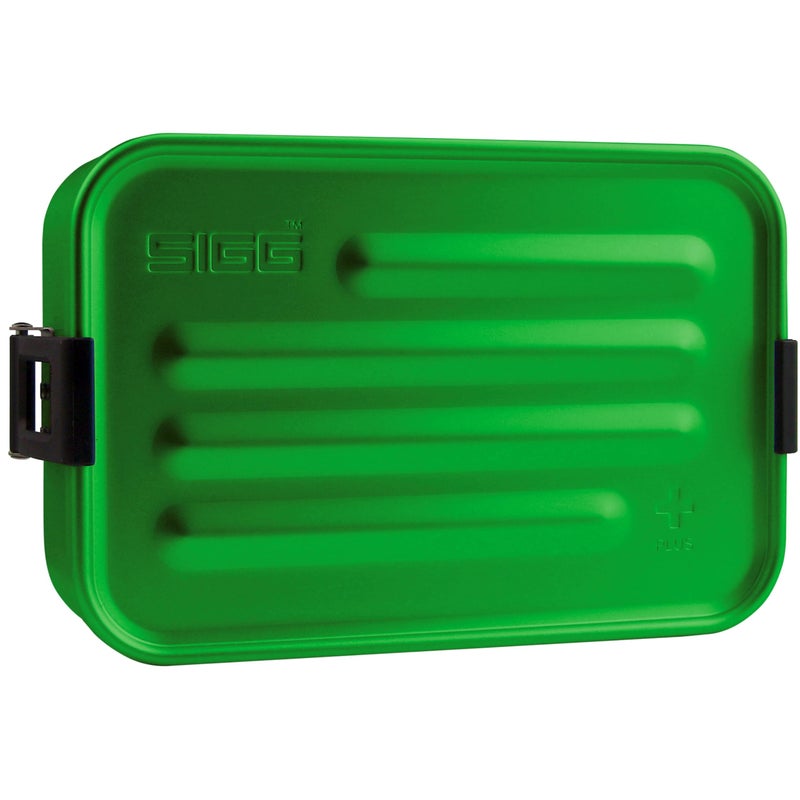 SIGG  Metal Lunch Box Plus  Food Container with Compartments  Swiss Design  Dishwasher Safe  Ultra Light  SL