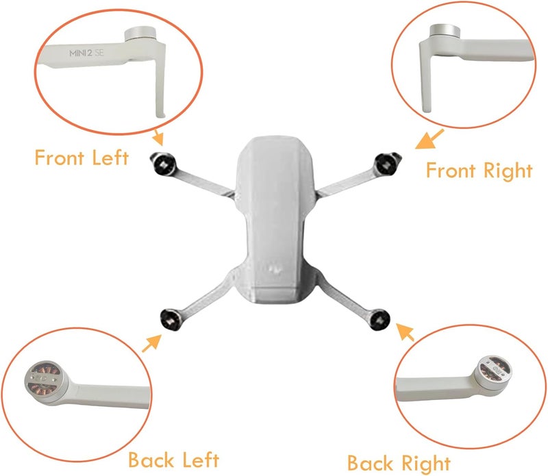 Xmipbs Mini 2 SE Repair Parts Motor Arm Assembly Replacement for DJI Mavic Mini 2 SE Front Left - Image 5