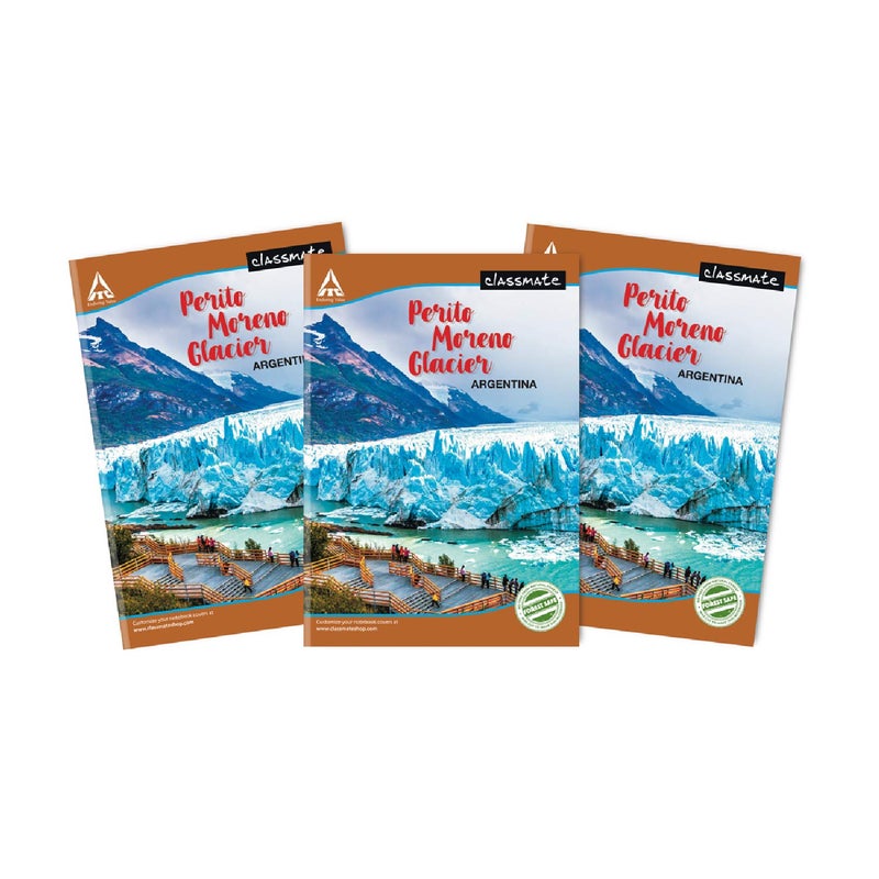 classmate Notebook - Single Line, 120 Pages, 240 mm x 180 mm - Pack Of 4 & Long Book - Unruled, 140 Pages, 297 mm x 210 mm - Pack Of 3 - Image 5
