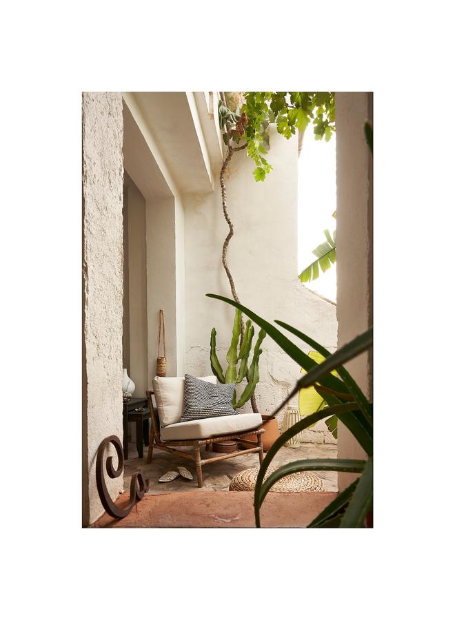 Zaboon Back cushion, outdoor, beige, 62x44 cm - Image 4