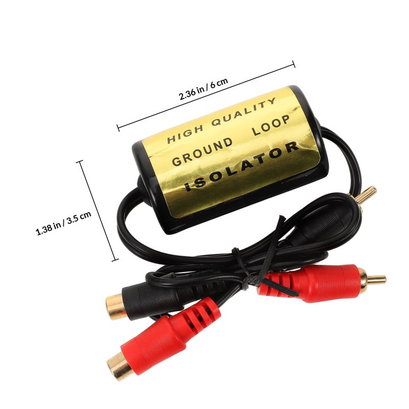 Car Stereo Noise Filter, Enhances Audio Quality, High-Efficiency Sound Purifier - Image 2