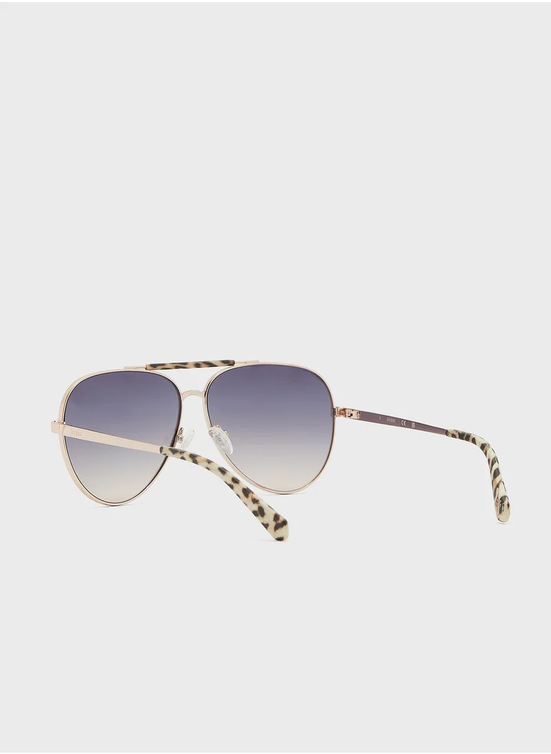 GUESS Aviator Sunglasses