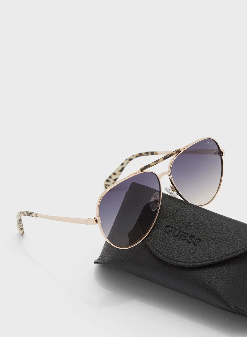 GUESS Aviator Sunglasses