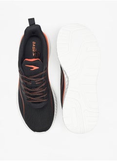 Dash Colourblock Sports Shoes with Lace-Up Closure and Pull Tabs  - Image 4