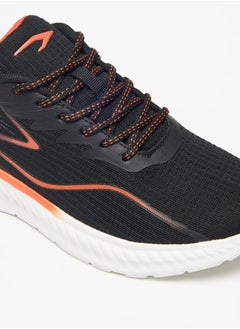 Dash Colourblock Sports Shoes with Lace-Up Closure and Pull Tabs  - Image 5