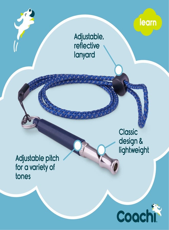 Company of Animals Coachi Professional Whistle, Adjustable Pitch, High Pitch, Recall Training, Lightweight & Compact, Adjustable Reflective Lanyard, Sensitive Dogs, Suitable for Dog & Puppy Training - Image 3