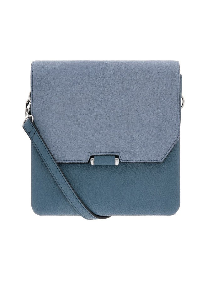 أكسيسورايز حقيبة كتف كالي زرقاء من الجلد الصناعي من أكسسورايز لندن - Image 1