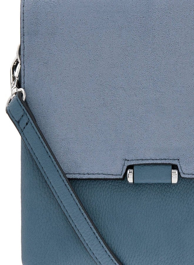 أكسيسورايز حقيبة كتف كالي زرقاء من الجلد الصناعي من أكسسورايز لندن - Image 4