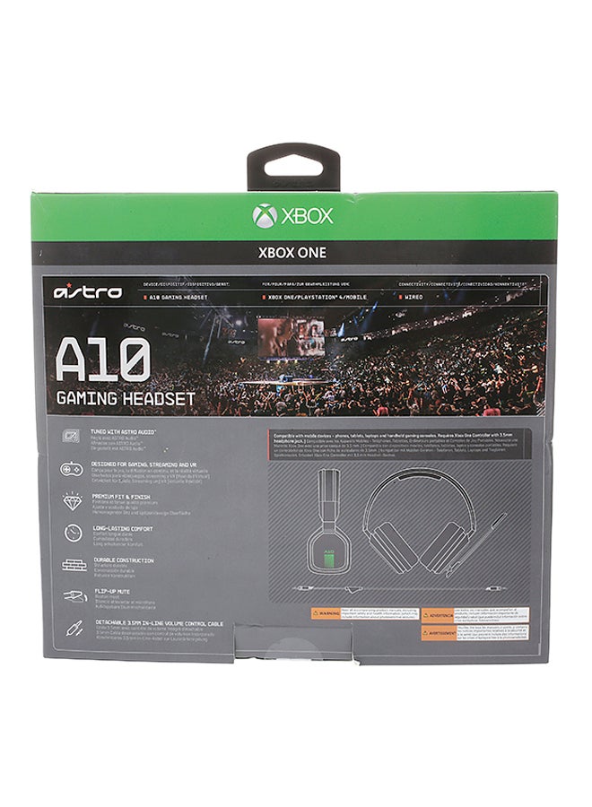 ASTRO A10 Gaming Headphones For Xbox One - Image 3