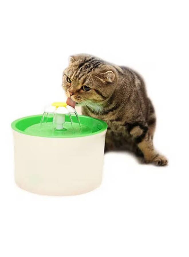 Generic Cat Water Fountain 1.6L Automatic Pet Fountain with Water Level Window for Cats and Small Dogs  - Image 2