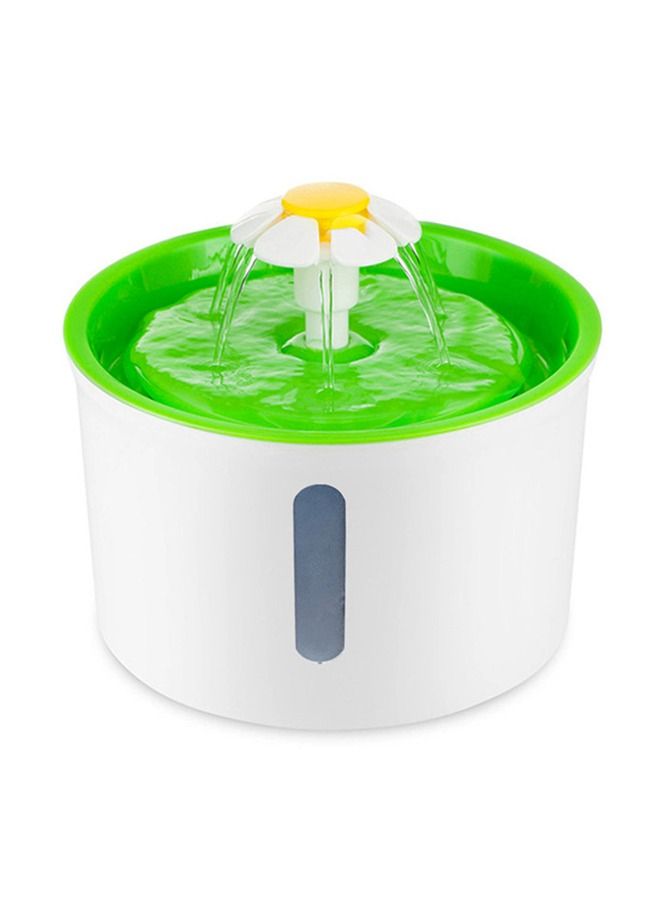 Generic Cat Water Fountain 1.6L Automatic Pet Fountain with Water Level Window for Cats and Small Dogs  - Image 1