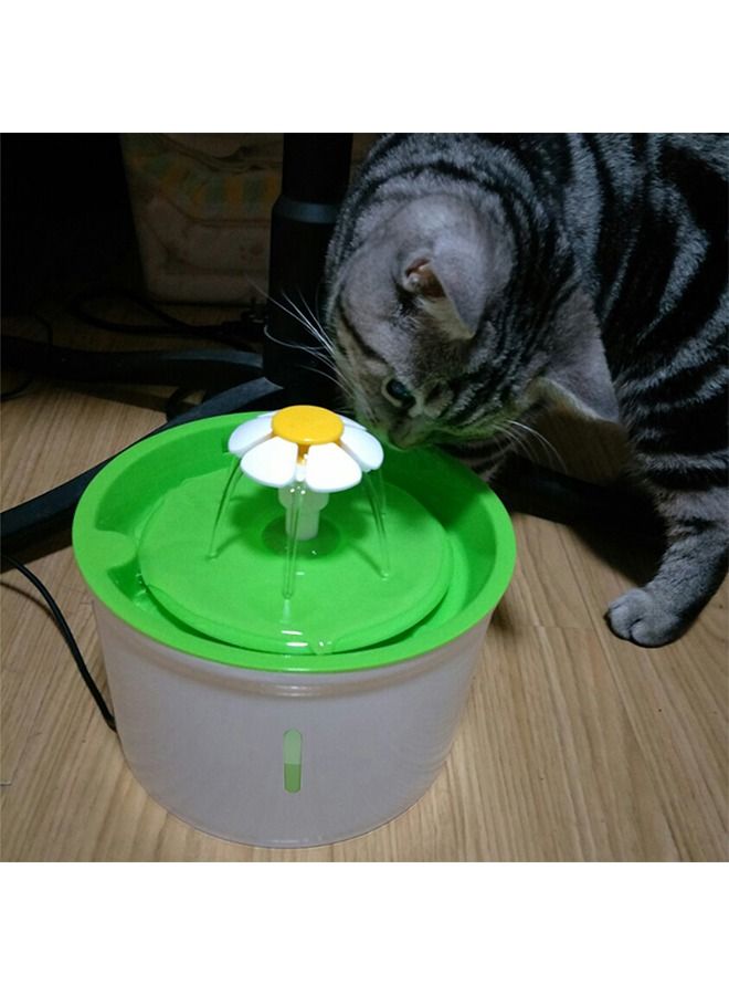 Generic Cat Water Fountain 1.6L Automatic Pet Fountain with Water Level Window for Cats and Small Dogs  - Image 5