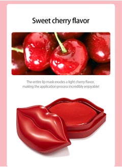 ZHIDUO 20Pcs Fascinating Cherry Nourishing And Smoothing Lip Mask, 60g  - Image 2