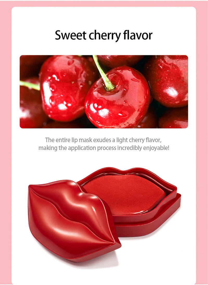 ZHIDUO - 20Pcs Fascinating Cherry Nourishing And Smoothing Lip Mask, 60g - Image 1