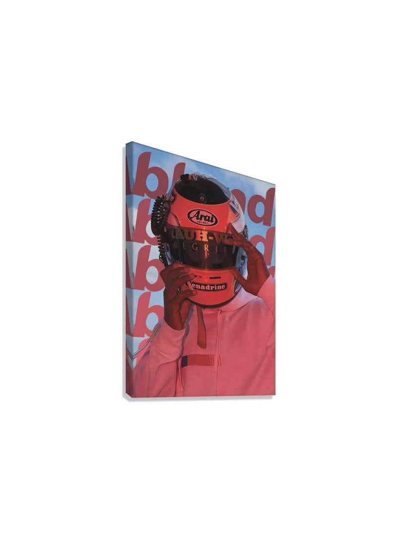 TNESSENTIAL BLOND FRANK OCEAN BIKER CANVAS POSTER