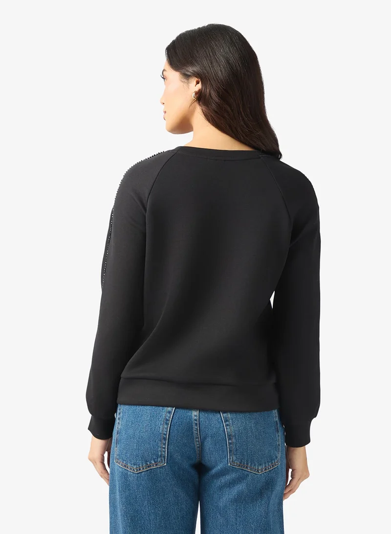 VERO MODA Vmheartley Long Sleeve Sweatshirt