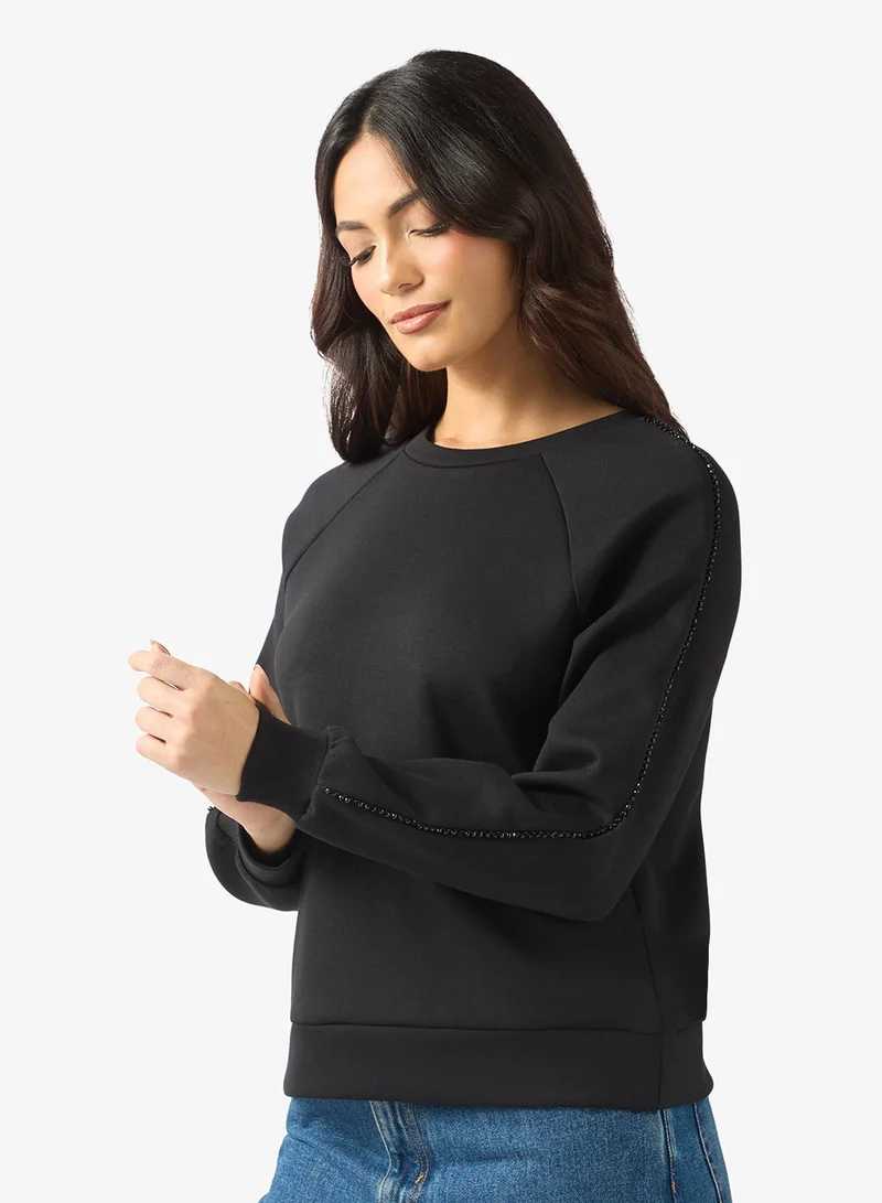 VERO MODA Vmheartley Long Sleeve Sweatshirt