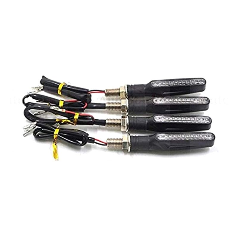 AutoStark Motorcycle Amber LED Turn Signal Indicators Light Lamp Regal Raptor 4Pcs for Bajaj Pulsar 200NS - Image 5