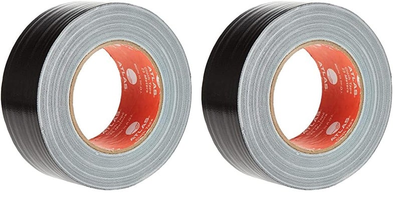Atlas Cloth Tape 2"X25M (50mm) Beige, Black - Image 3